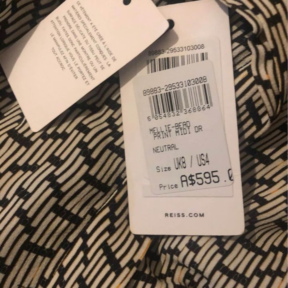 REISS stylish dress size 8 UK woman - Picture 4 of 4
